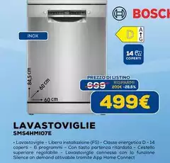 Bosch - Lavastoviglie SMS4HMI107E