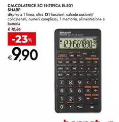 Sharp - Calcolatrice Scientifica
