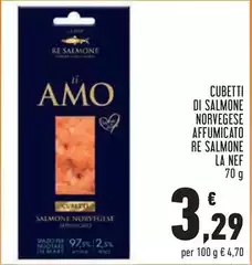 Re Salmone - Cubetti Di Salmone Norvegese Affumicato