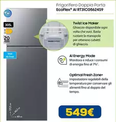 Total - Frigorifero Doppla Porta AI AT31CG5624S9