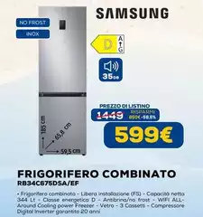 Samsung - Frigorifero Combinato RB34C675DSAA/EF