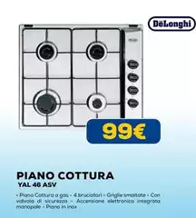 Piano Cottura Yal 46 Asv