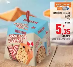 Maina - Panettone D'Estate