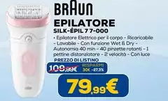 Braun - Epilatore Silk-Epil 7-7-000