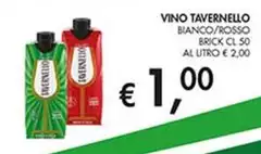 Tavernello - Vino Bianco/Rosso
