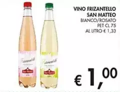 San matteo - Vino Frizantello
