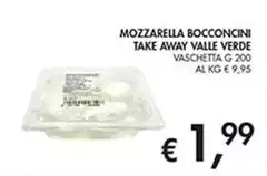 Vallè - Mozzarella Bocconcini Take Away Valle Verde