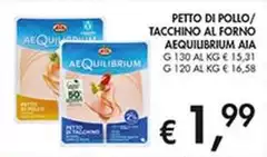 Aia - Petto Di Pollo/ Tacchino Al Forno Aequilibrium