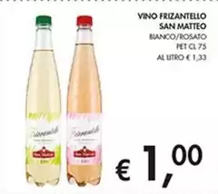 San matteo - Vino Frizantello