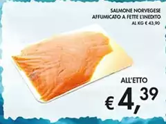 L'inedito - Salmone Norvegese Affumicato A Fette