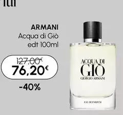 Armani -  Acqua Di Gio Edt 100ml