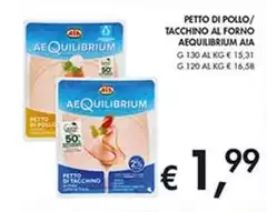 Aia - Petto Di Pollo/ Tacchino Al Forno Aequilibrium