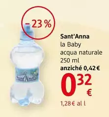 Sant'anna - La Baby Acqua Naturale 250 Ml  