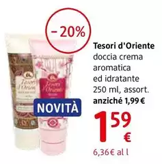 Tesori d’oriente Tesori D'oriente - Doccia Crema Aromatica  Ed Idratante 250 Ml, Assort.