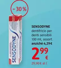 Sensodyne - Dentifricio Per Denti Sensibili 100 Ml, Assort.