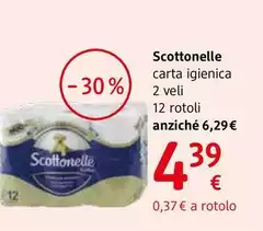 Scottonelle - Carta Igienica 2 Veli 12 Rotoli  