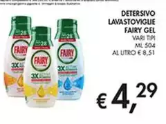 Fairy - Detersivo Lavastoviglie Gel