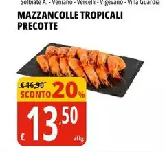 Villa - Mazzancolle Tropicali Precotte