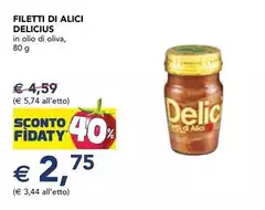 Delicius - Filetti Di Alici