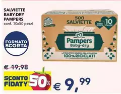 Pampers - Salviette Baby-Dry
