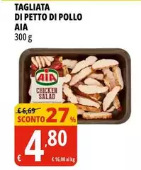 Aia - Tagliata Di Petto Di Pollo