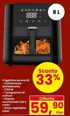 Siltal - Friggitrice Ad Aria 8L