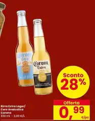 Corona Extra - Birra Extra Lager/ Cero Analcolica