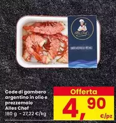 Chef select - Code Di Gambero Argentino In Olio E Prezzemolo