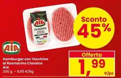 Aia - Hamburger Con Tacchino Al Rosmarino Classico