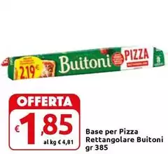 Buitoni - Base Per Pizza Rettangolare
