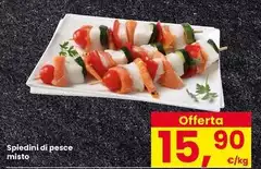 Spiedini Di Pesce Misto