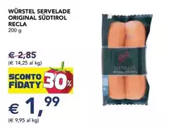 Recla - Würstel Servelade Original Südtirol