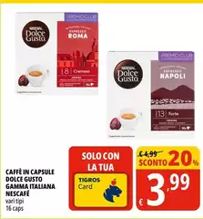 Nescafé - Caffè In Capsule Dolce Gusto Gamma Italiana
