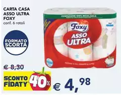 Foxy - Carta Casa Asso Ultra
