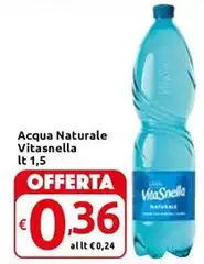 Vitasnella - Acqua Naturale