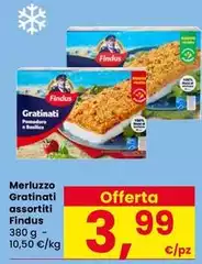 Findus - Merluzzo Gratinati