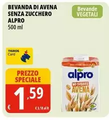 Alpro - Bevanda Di Avena Senza Zucchero