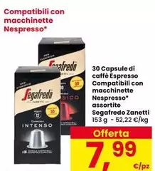 Nespresso - 30 Capsule Di Caffè Espresso Compatibili Con Macchinette