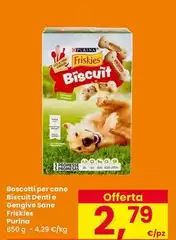 Purina - Boscotti Per Cane Biscuit Denti E Gengive Sane Friskies