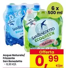 San Benedetto - Acqua Naturale/Frizzante