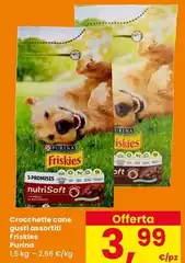 Purina - Crocchette Cane Gusti Assortiti Friskies