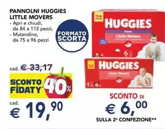 Huggies - Pannolini Little Movers