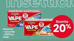 Vape - Piastrine Assortite