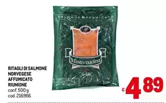 Riunione - Ritagli Di Salmone Norvegese Affumicato