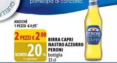 Peroni - Birra Capri Nastro Azzurro