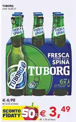 Tuborg - Corf. 66x33 Cl