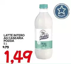 Podda - Latte Intero AQ Casearia