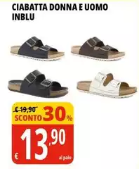 Inblu - Ciabatta Donna E Uomo