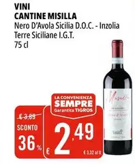 Terre siciliane - Nero D'Avola Sicilia D.O.C. Inzolia