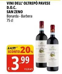 San zeno - Vini Dell' Oltrepò Pavese D.O.C.